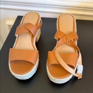 Splendid Tan Espadrille Sandals